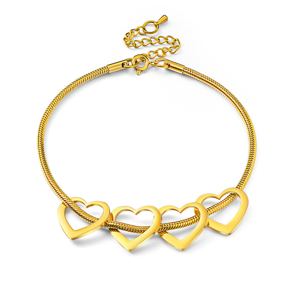 Pulseira Coração Éternel | Personalizado