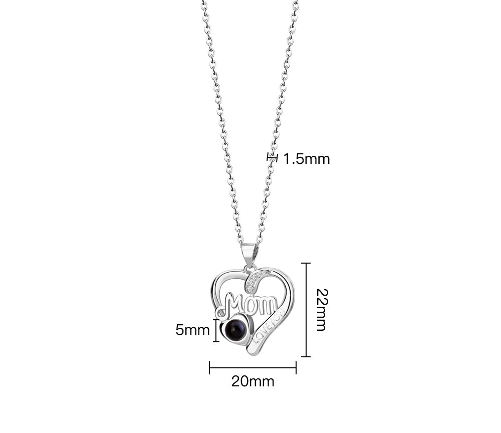 Colar Mãe Projeção Foto | Personalizado