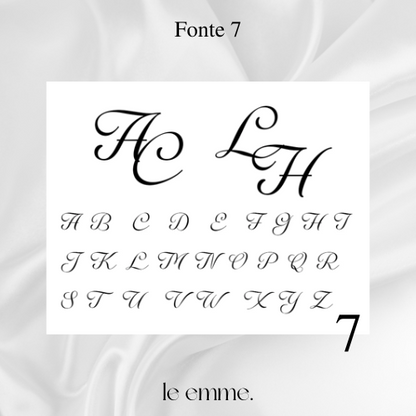 Abotoadura Personalizada Inicial