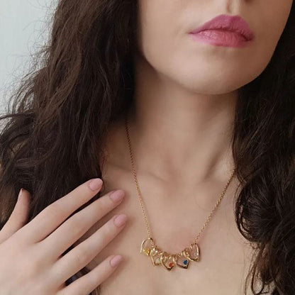 Colar Coração Amor Eterno com Pedra Zircônia | Personalizado