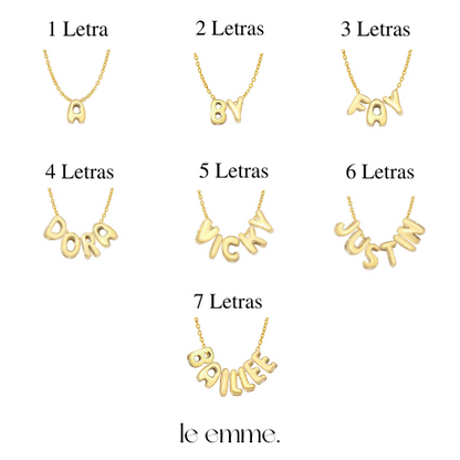 Colar Bolha | Personalizado