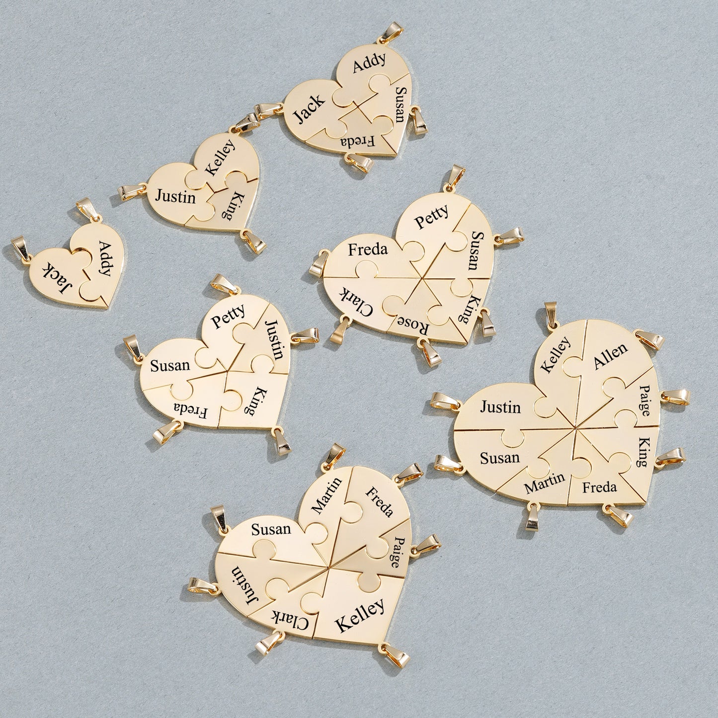 Colar Coração Metade | Personalizado