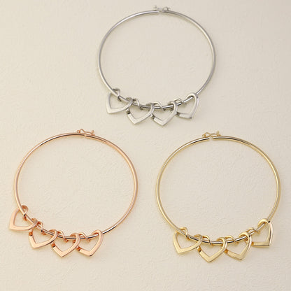 Pulseira Coração Amor Eterno | Personalizado