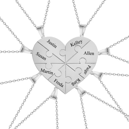 Colar Coração Metade | Personalizado