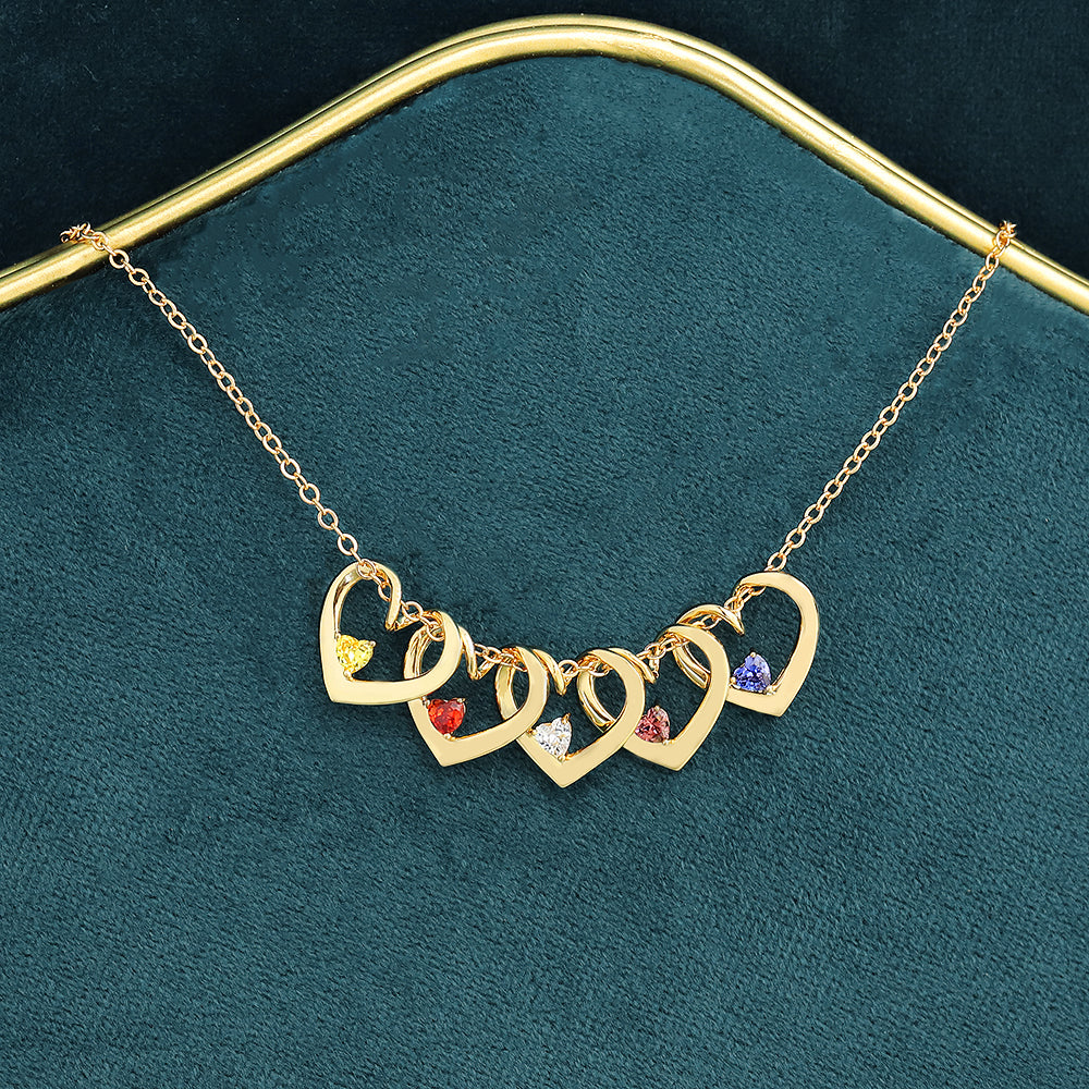 Colar Coração Amor Eterno com Pedra Zircônia | Personalizado