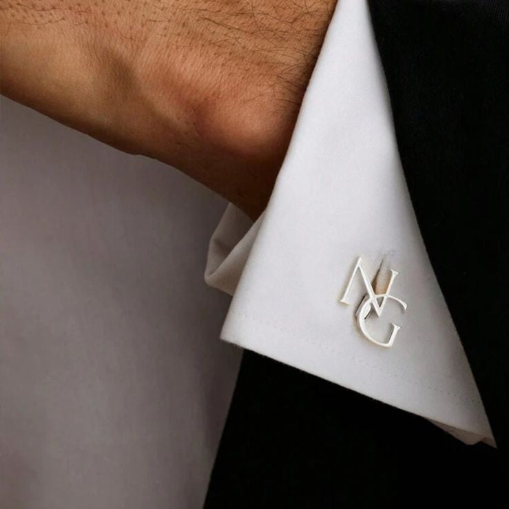 Abotoadura Personalizada Inicial