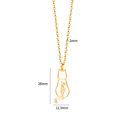 Colar Silhueta Pet | Personalizado