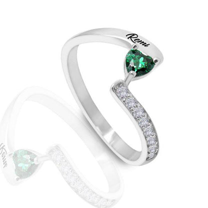 Anel Belle com Zircônia | Personalizado