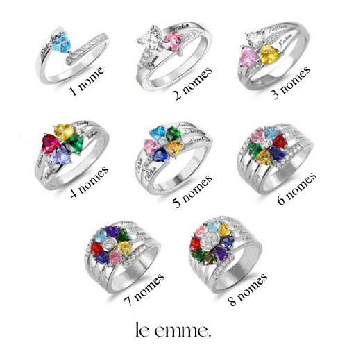 Anel Belle com Zircônia | Personalizado