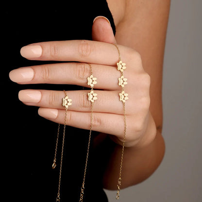 Pulseira Pata Pet Nome | Personalizado