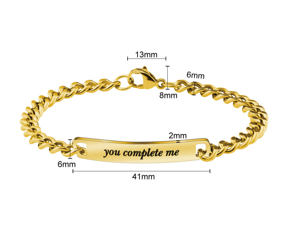 Pulseira Casal Amour | Personalizado