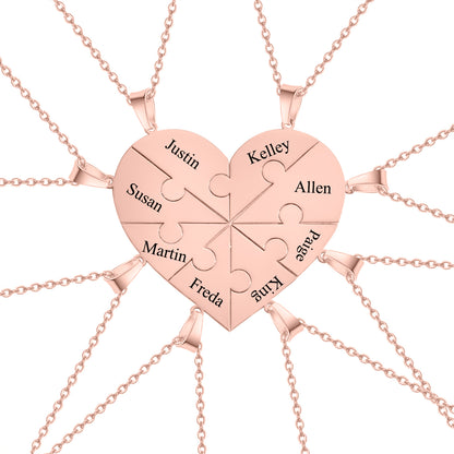 Colar Coração Metade | Personalizado